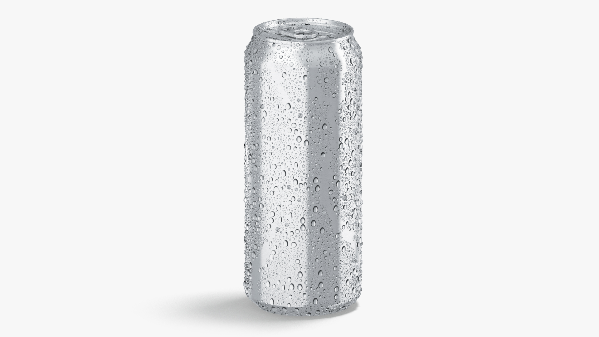 Aluminium Soda Can 500 ml with drops by rebrandy 3DOcean